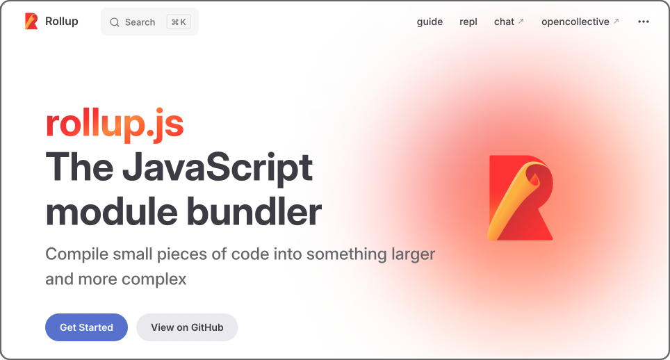 モジュールバンドラーRollupイメージ画像